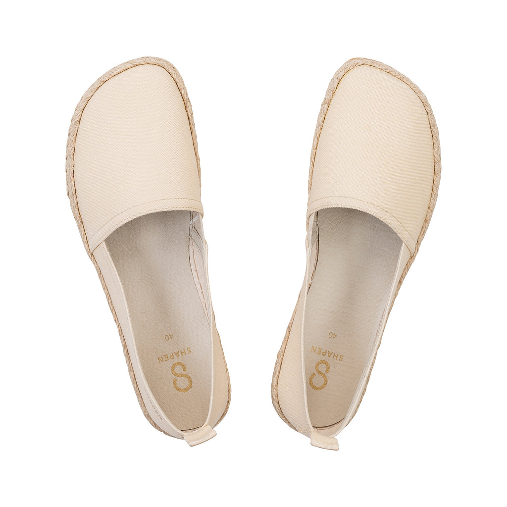 Shapen Esparilles Wide - Beige