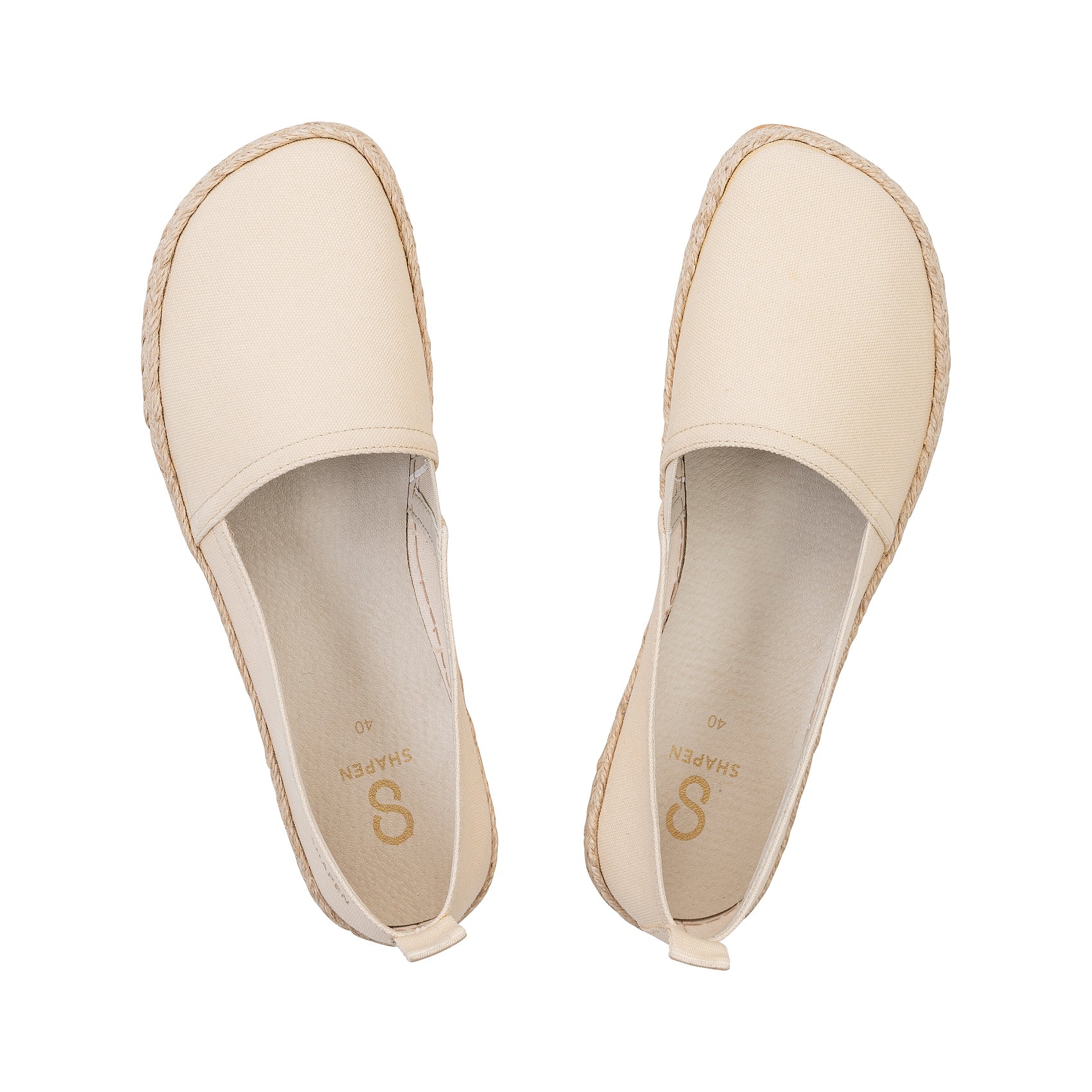Shapen Esparilles Wide - Beige