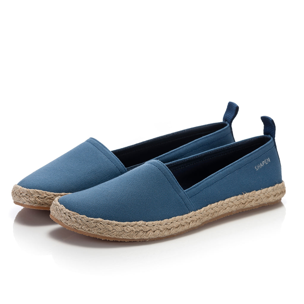 Shapen Espadrilles wide - Indigo