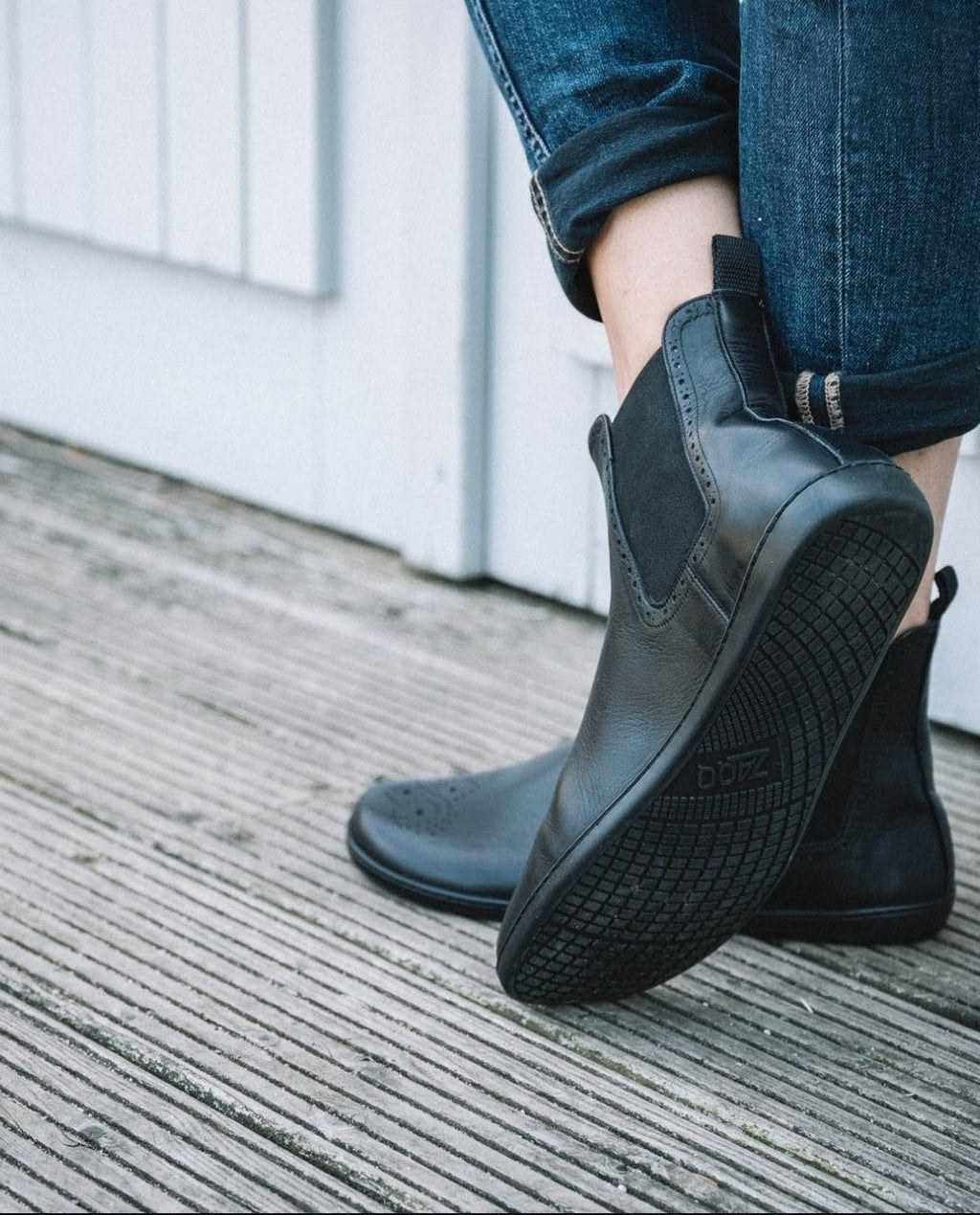 ZAQQ Equity Brogue - Black PRE-ORDER