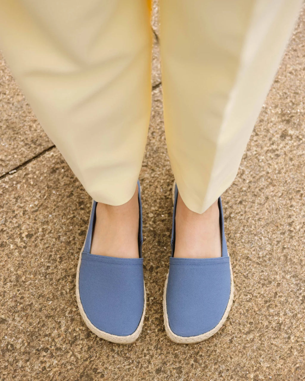 Shapen Espadrilles wide - Indigo