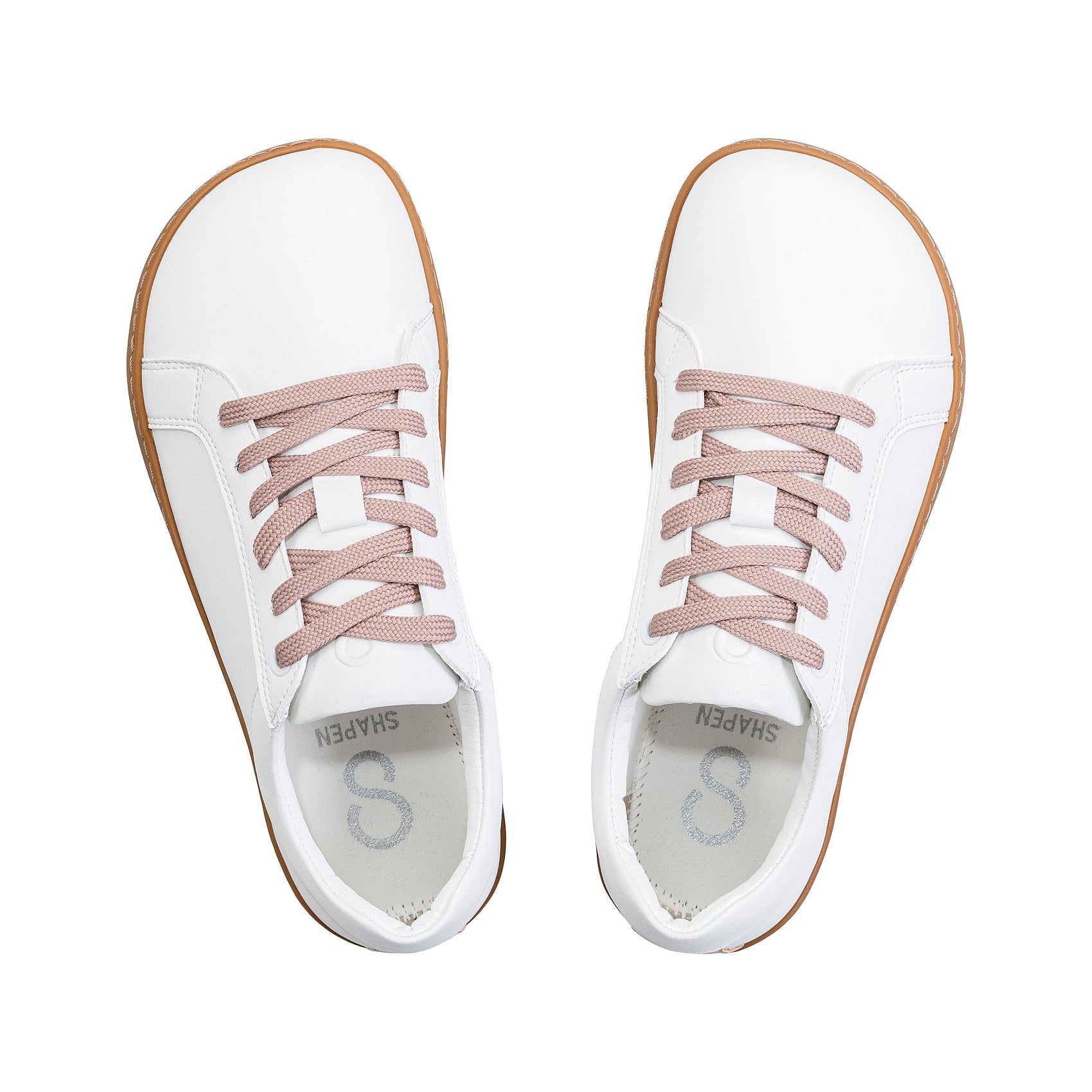 Shapen Feelin Uni Barefoot Sneakers - Beige Vegan