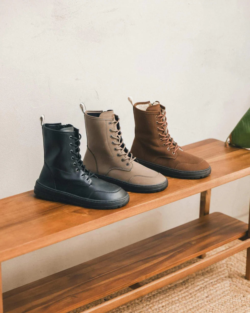 Be Flamboyant Omega Combat Boot - Black PRE ORDER
