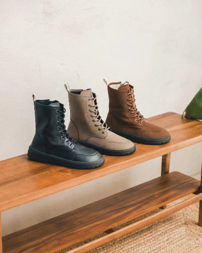 Beflamboyant Omega Combat Boot - Oak PRE ORDER