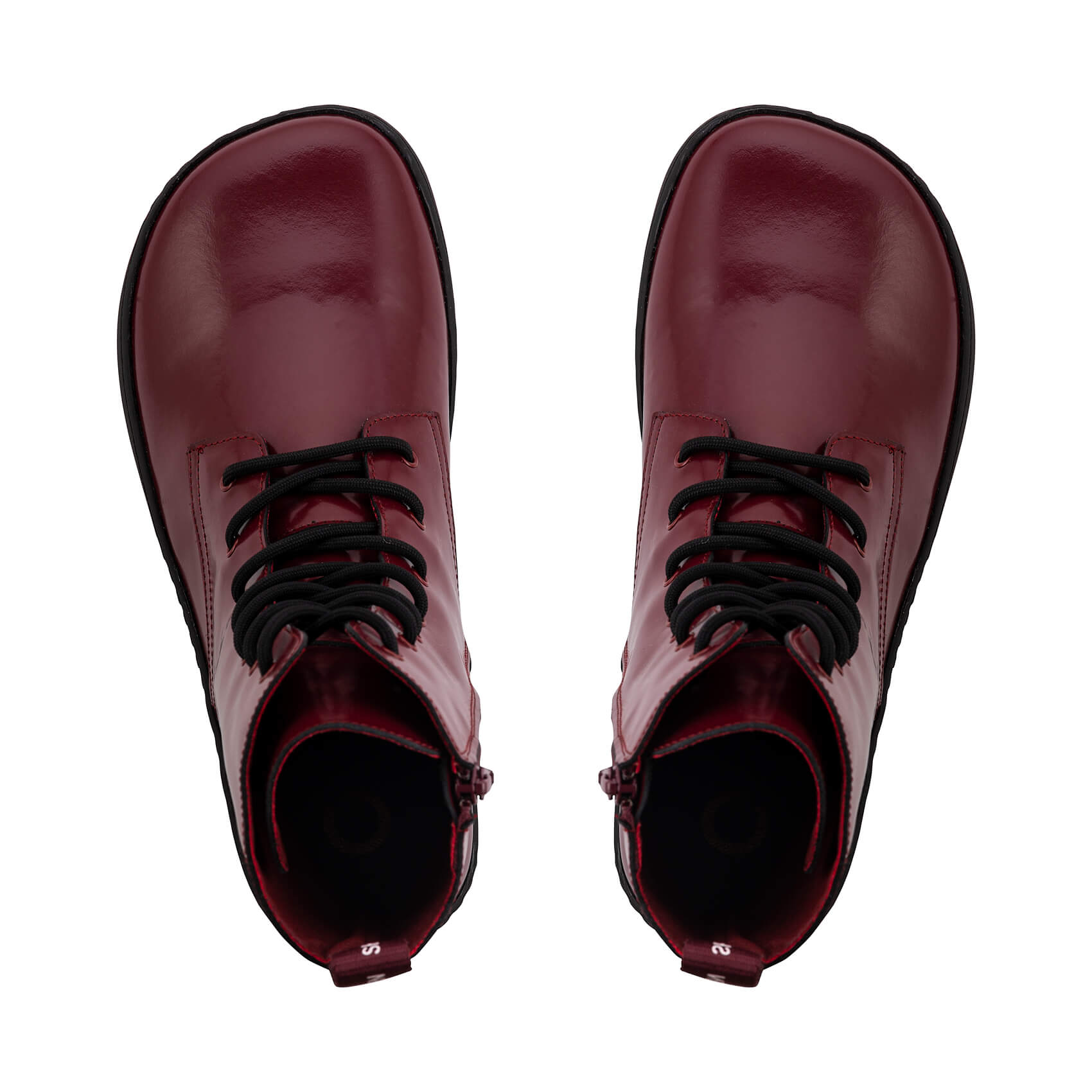 Shapen Maverick Barefoot Boots - Bordeaux Premium Leather