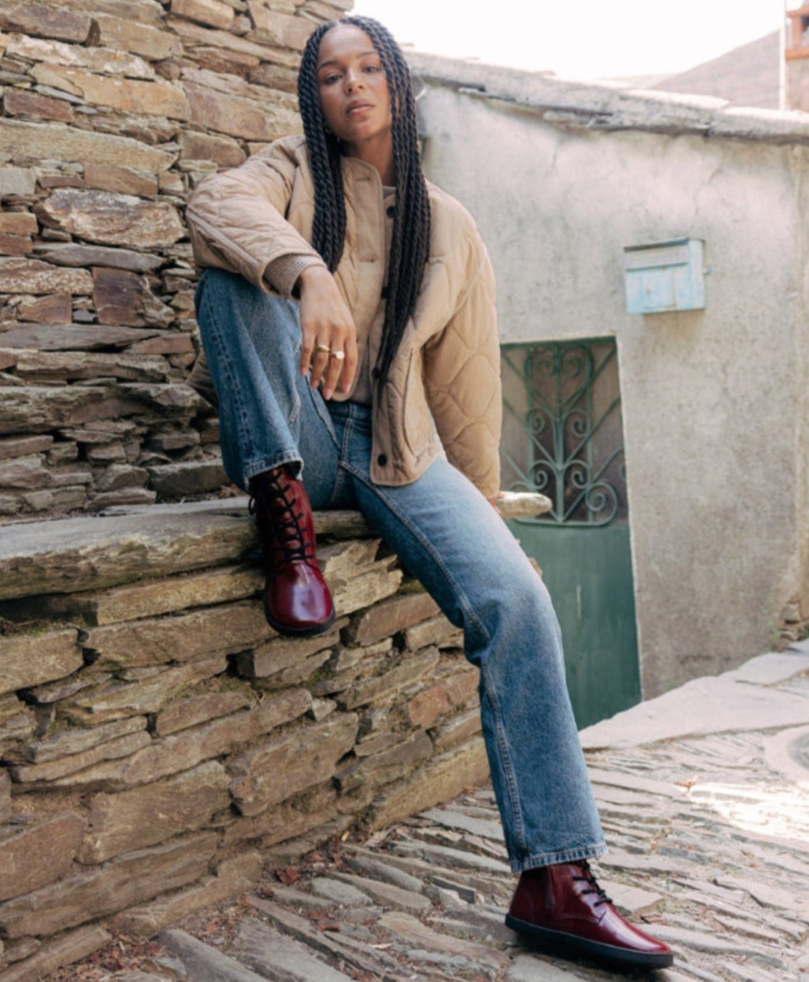 Shapen Maverick Barefoot Boots - Bordeaux Premium Leather