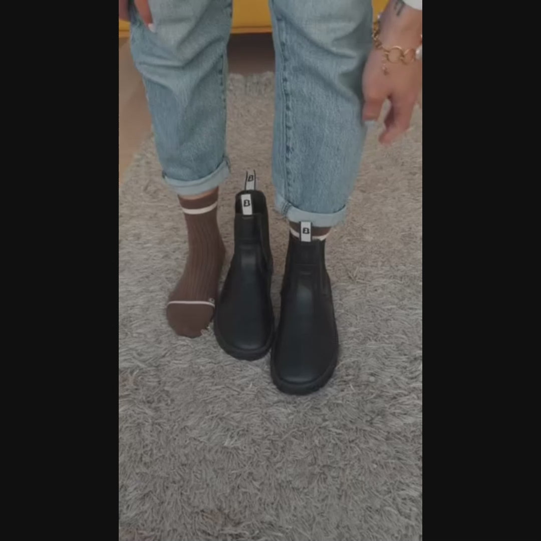 Beflamboyant Senses Chelsea Boot- Black PRE ORDER