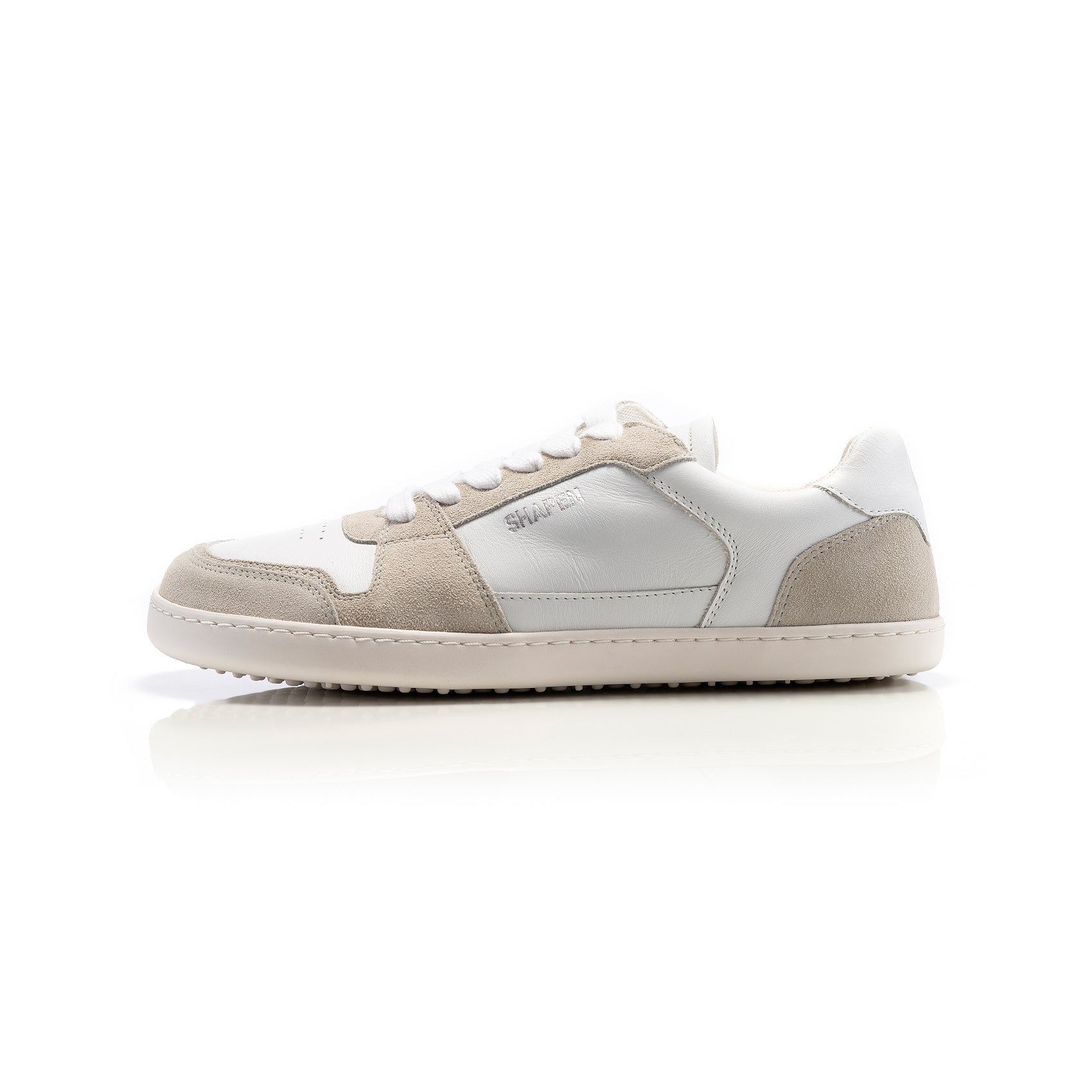 Shapen Rewind- white and taupe