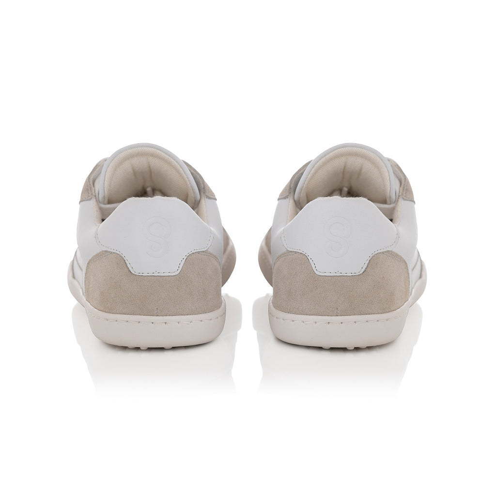 Shapen Rewind- white and taupe