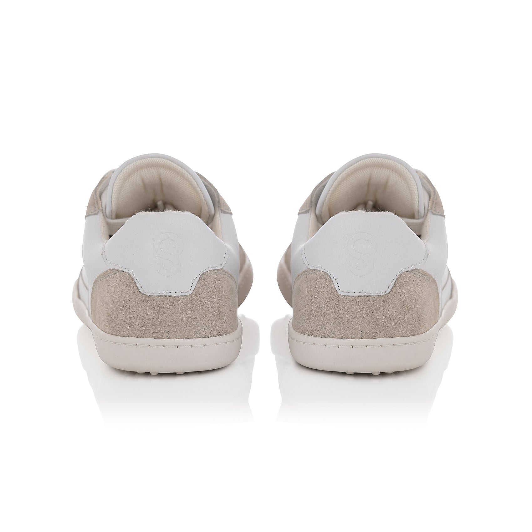Shapen Rewind- white and taupe