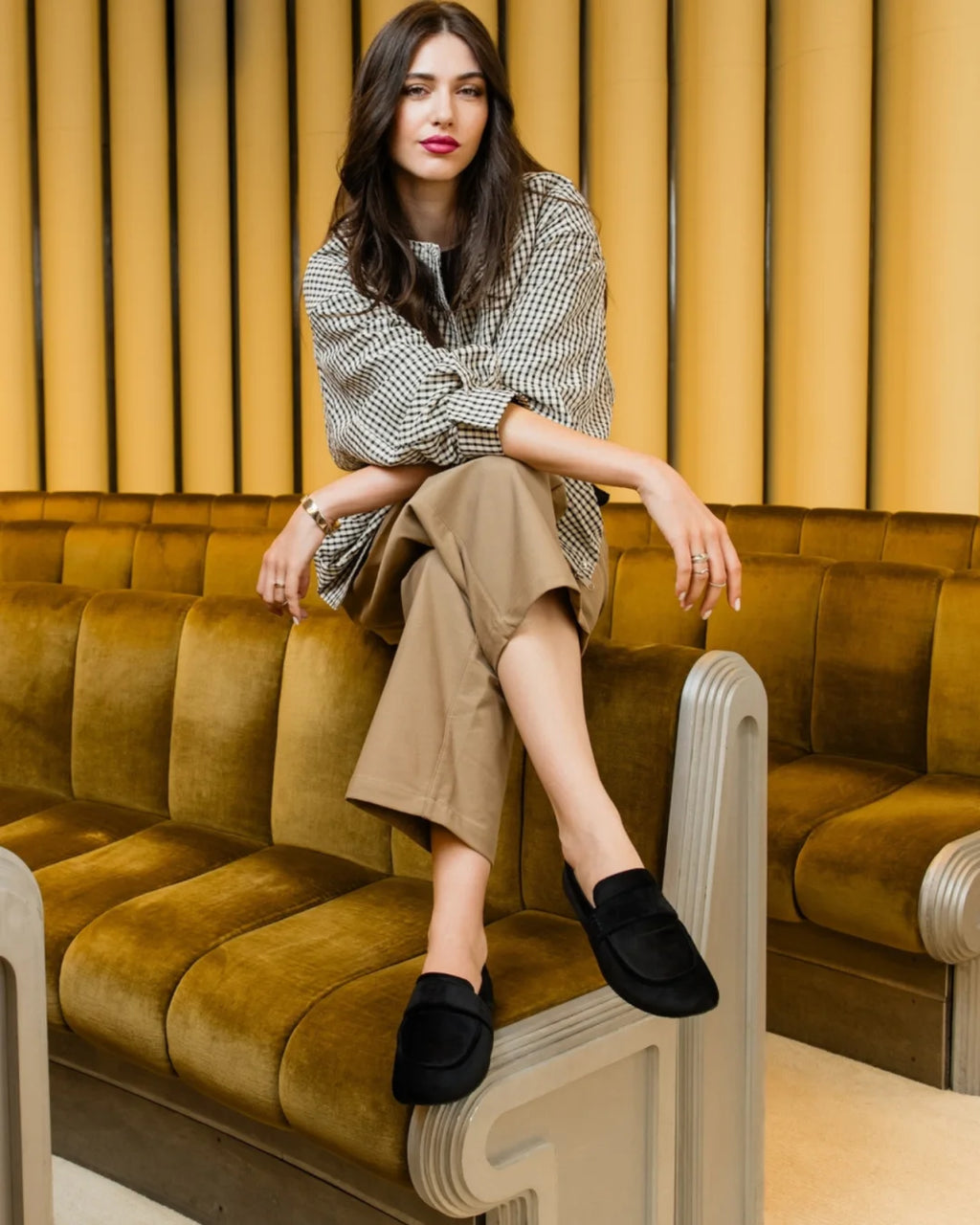 Shapen Elysee Barefoot Loafers - Black Wide