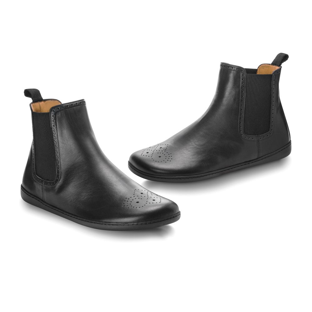 ZAQQ Equity Brogue - Black PRE-ORDER