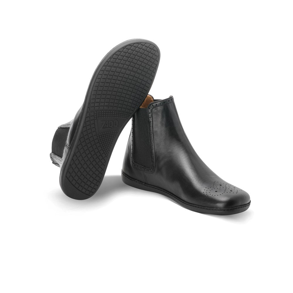 ZAQQ Equity Brogue - Black PRE-ORDER